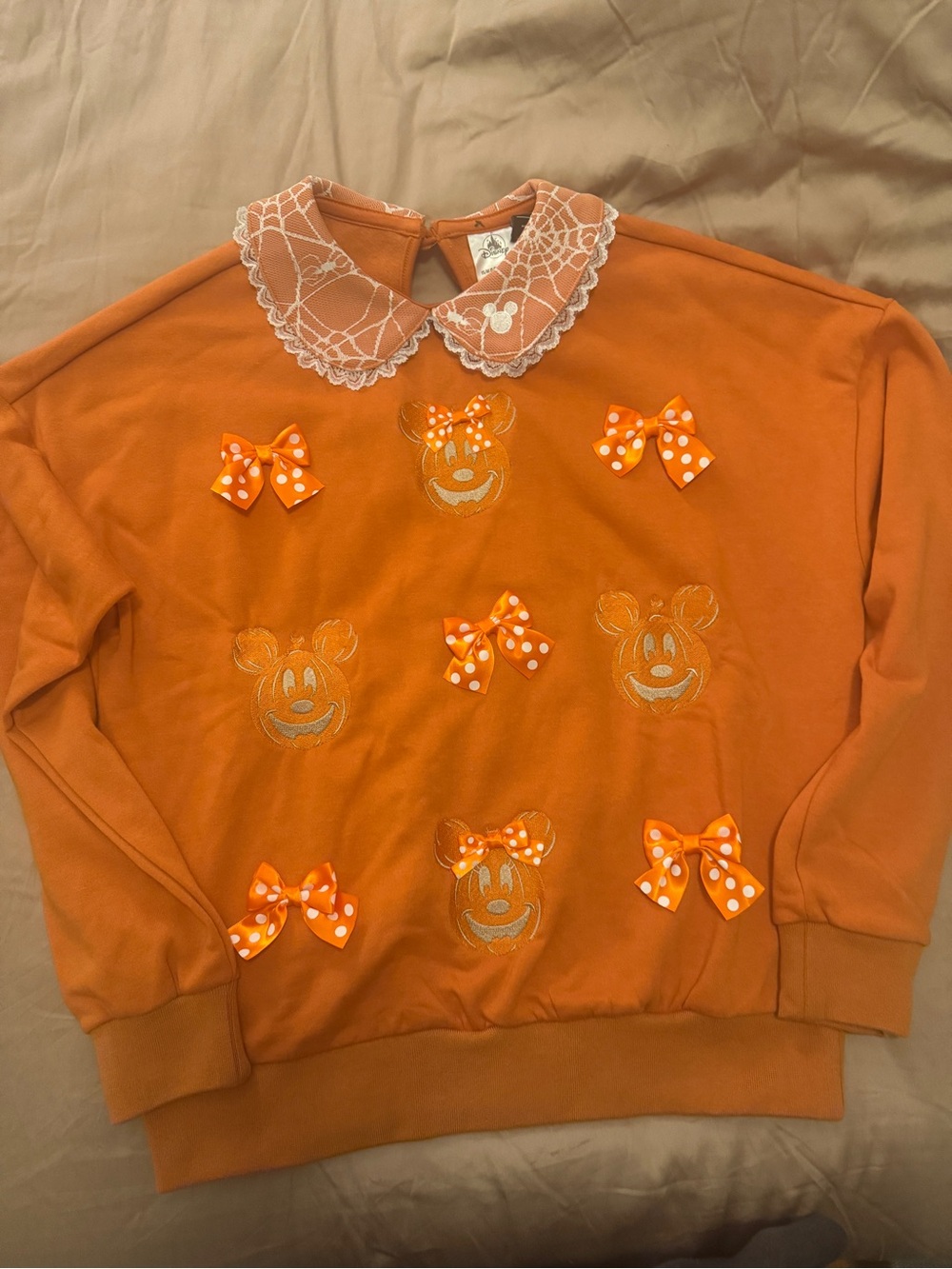 Disney Mickey and Minnie Fall sweater